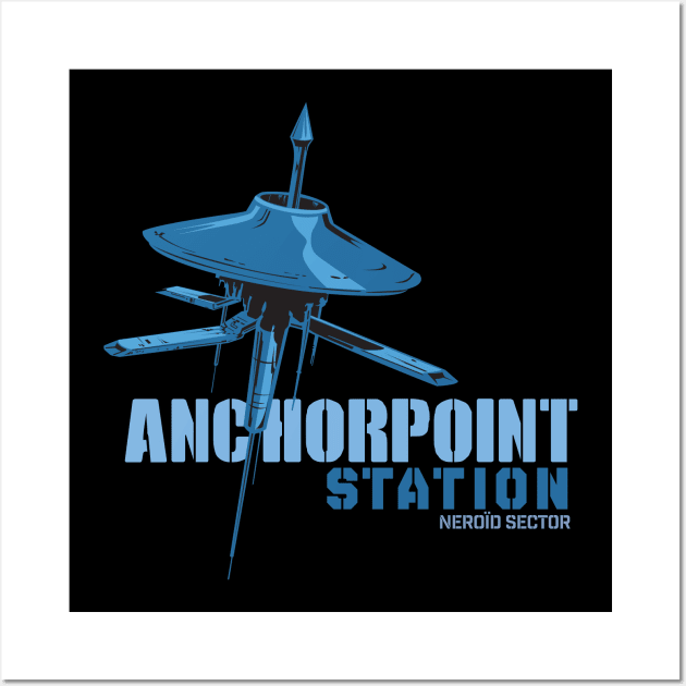 Anchorpoint Station Wall Art by MindsparkCreative